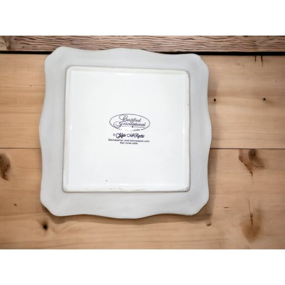 Certified International (2) Plates 9" Salad Kate McRostie Paris Scenes - Picture 3 of 3